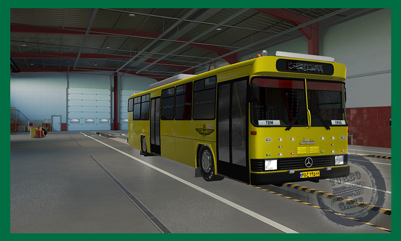مد اتوبوس ایرانی بنز O457 برای بازی یورو تراک 2